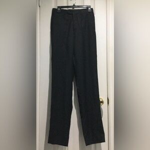 Cigliano Men’s Formal Black Striped Dress Pants